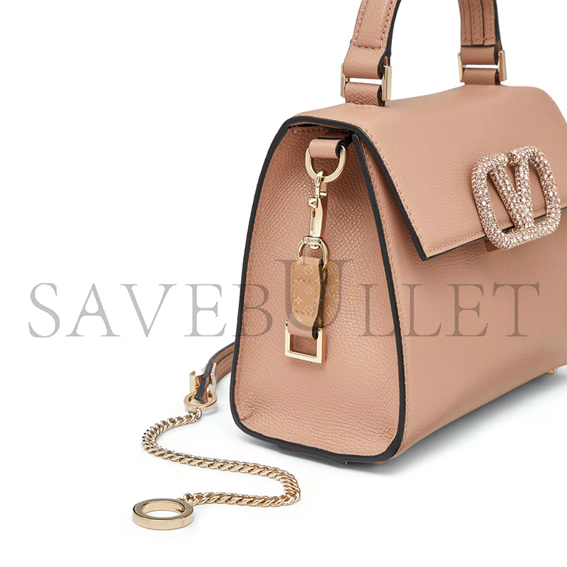 VALENTINO SMALL VSLING HANDBAG WITH JEWEL EMBROIDERY 5W2B0F53YVV_KFJ (22*17*9cm)